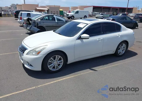 2012 Infiniti G25 Journey z USA, uszkodzony, nr VIN JN1DV6AP4CM812502